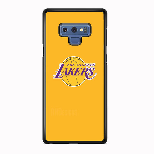 NBA Los Angeles Lakers Yellow Samsung Galaxy Note 9 Case