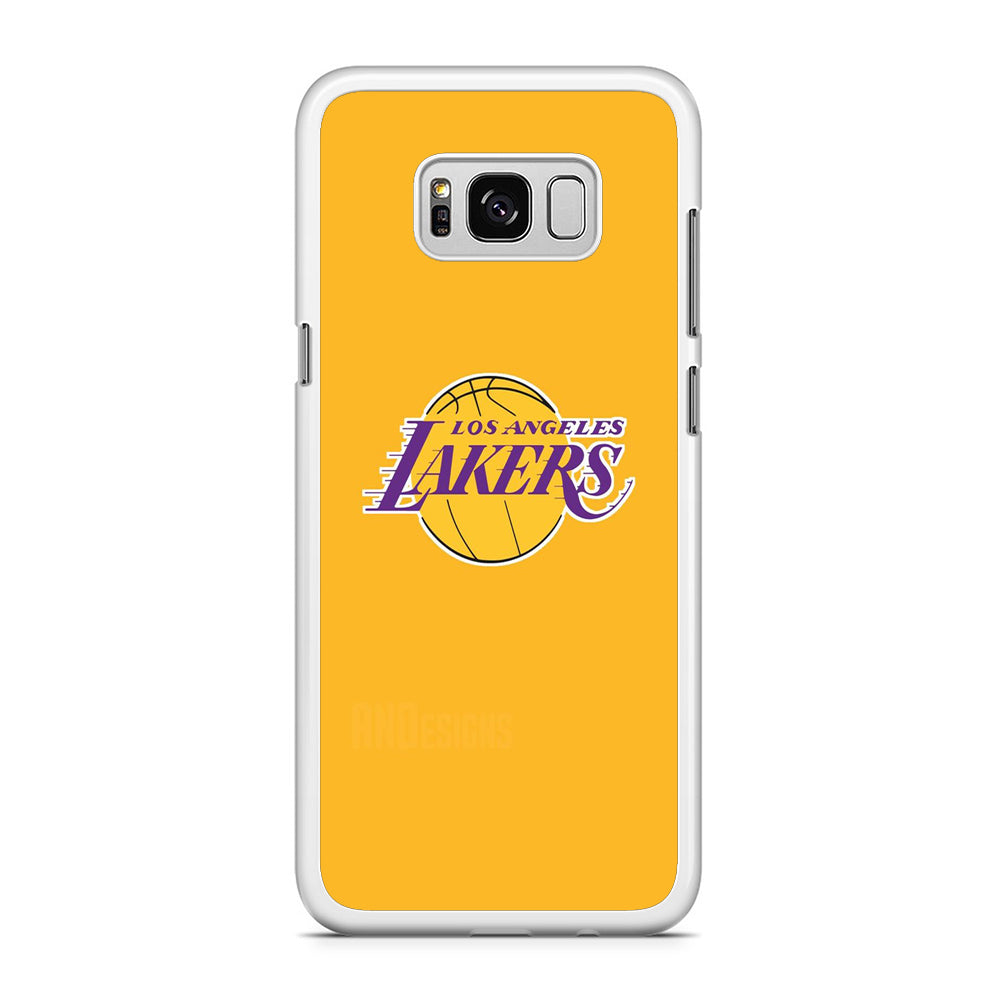 NBA Los Angeles Lakers Yellow Samsung Galaxy S8 Case