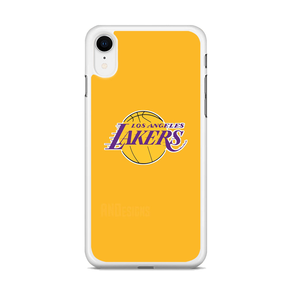 NBA Los Angeles Lakers Yellow iPhone XR Case