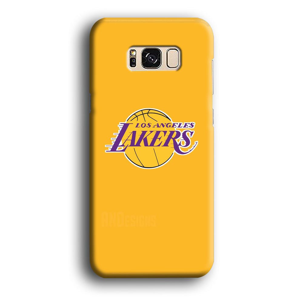 NBA Los Angeles Lakers Yellow Samsung Galaxy S8 Case