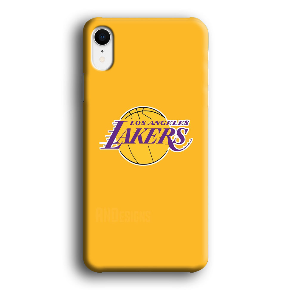 NBA Los Angeles Lakers Yellow iPhone XR Case