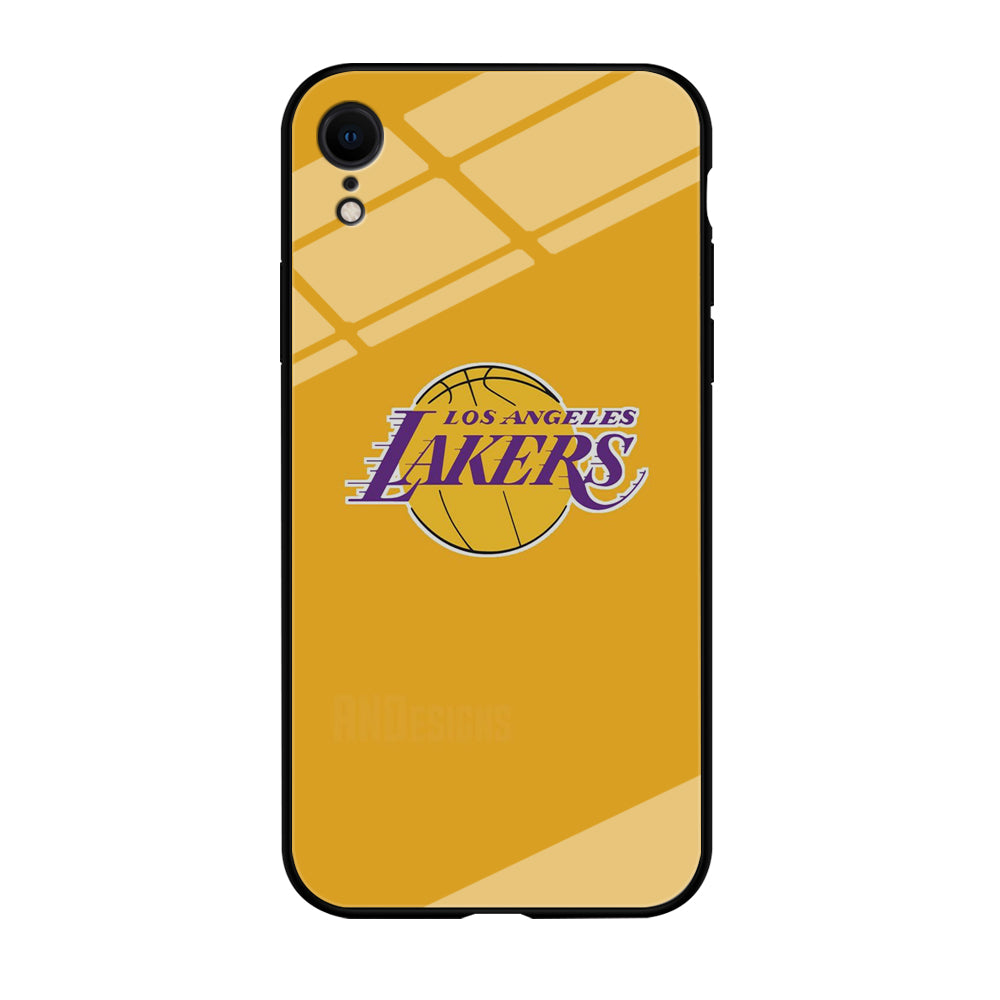 NBA Los Angeles Lakers Yellow iPhone XR Case