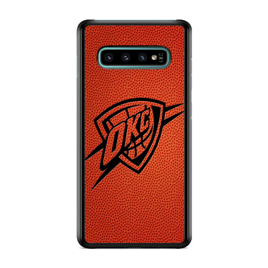NBA Oklahoma City Thunder Samsung Galaxy S10 Case