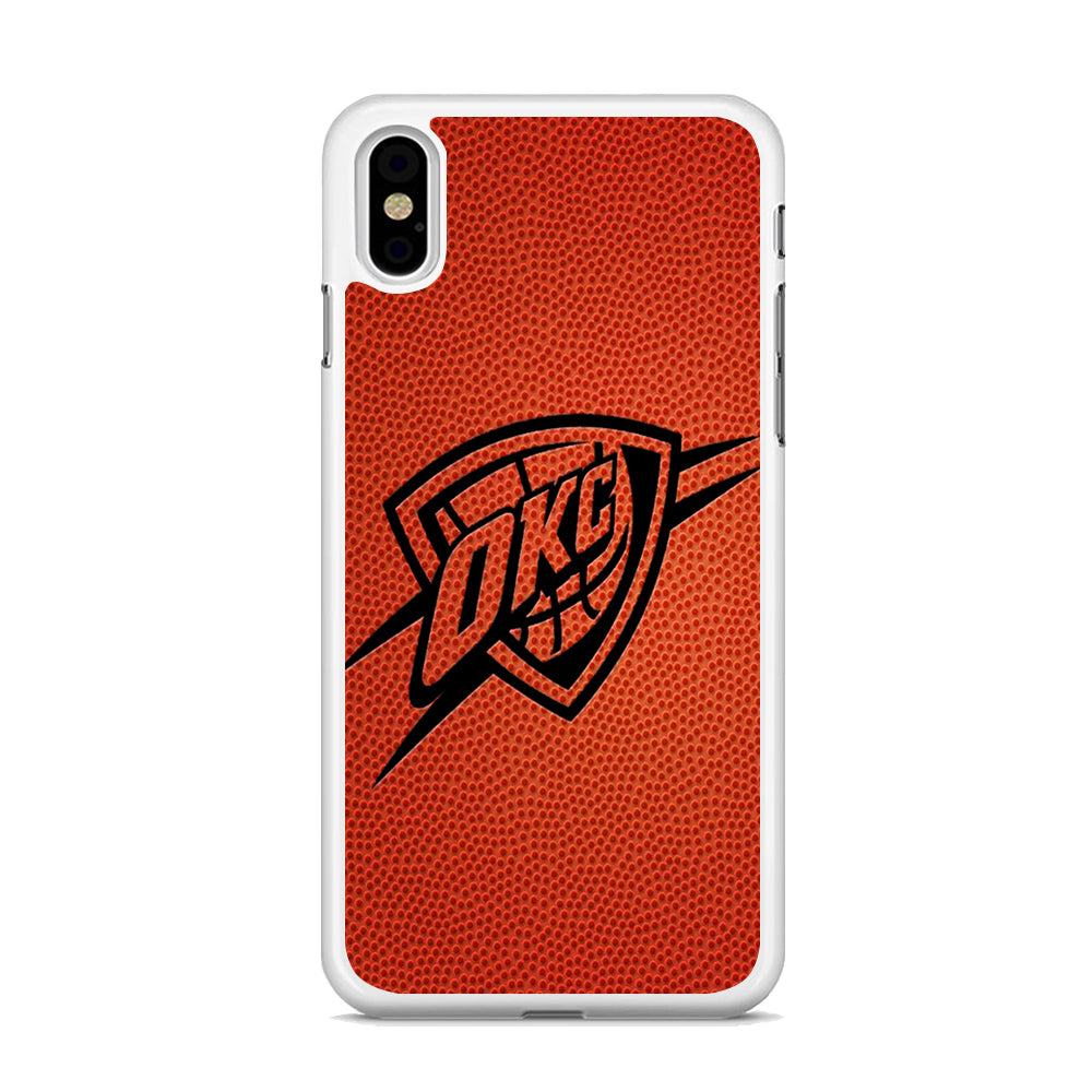 NBA Oklahoma City Thunder iPhone XS MAX Case