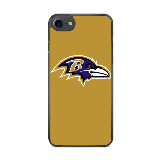 NFL Baltimore Ravens Gold Logo iPhone 7 Case