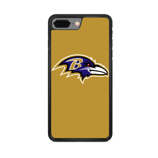 NFL Baltimore Ravens Gold Logo iPhone 7 Plus Case