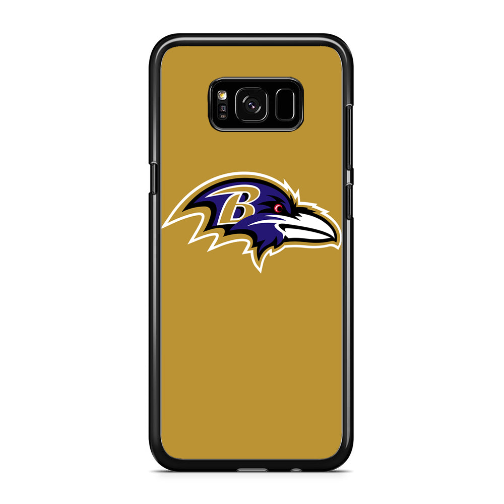 NFL Baltimore Ravens Gold Logo Samsung Galaxy S8 Case