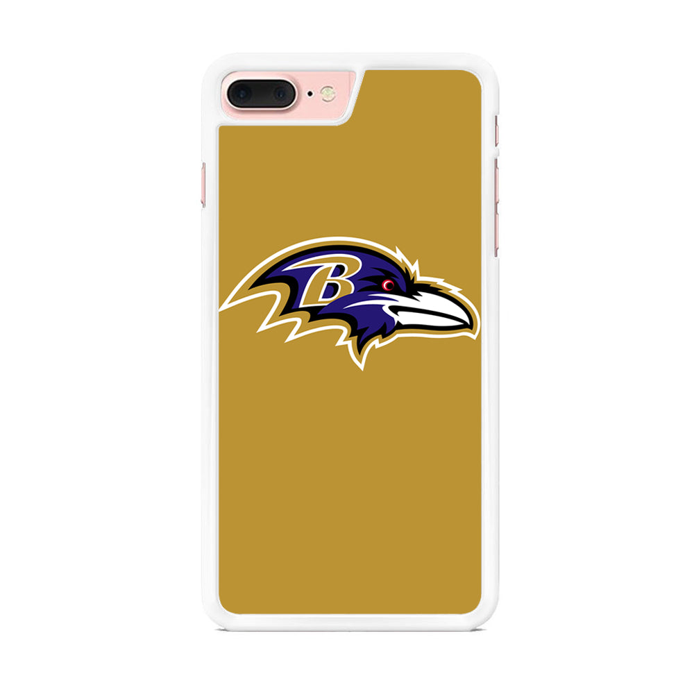 NFL Baltimore Ravens Gold Logo iPhone 7 Plus Case