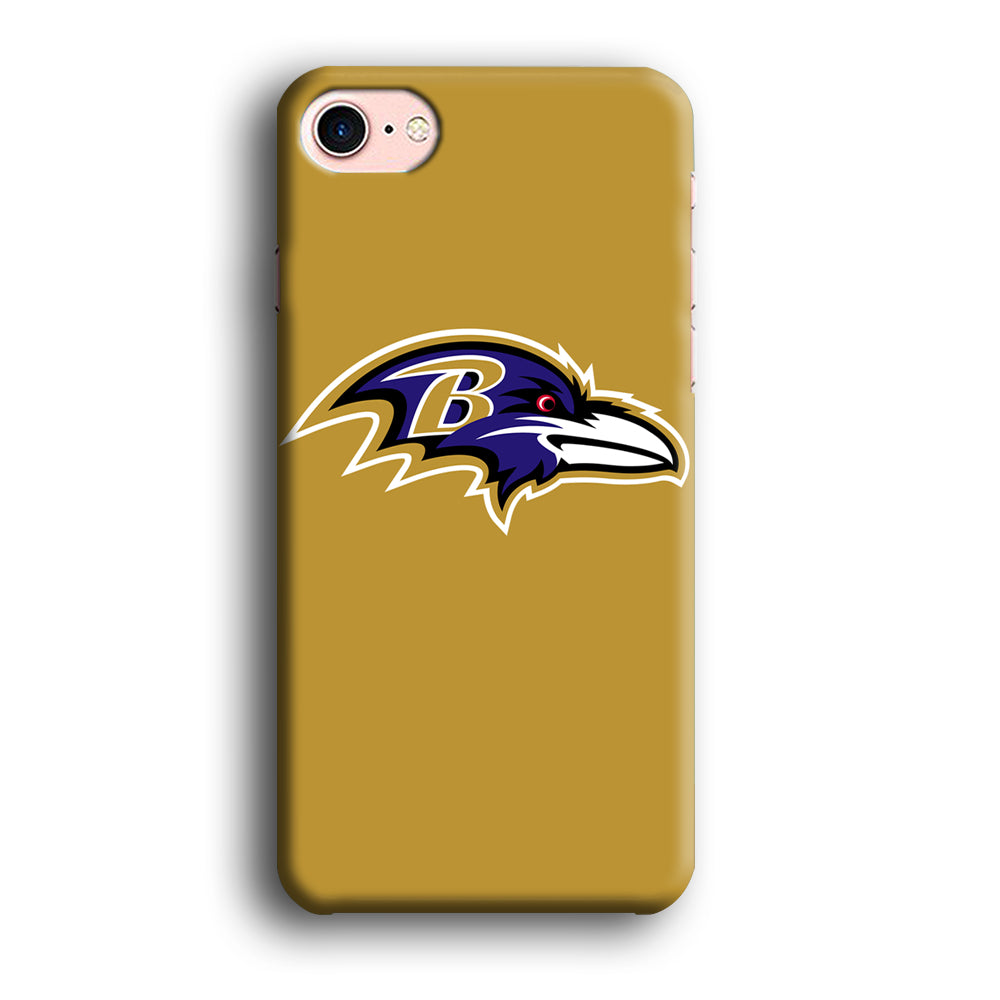 NFL Baltimore Ravens Gold Logo iPhone 7 Case
