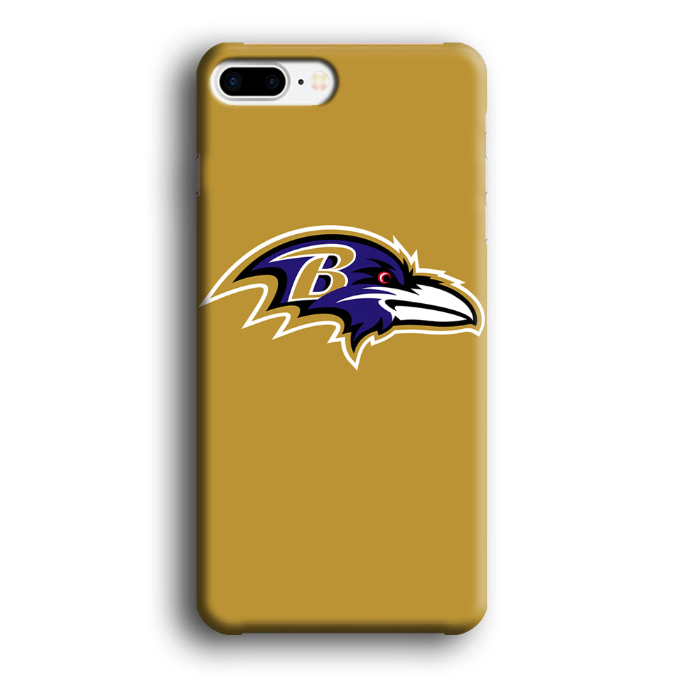 NFL Baltimore Ravens Gold Logo iPhone 7 Plus Case