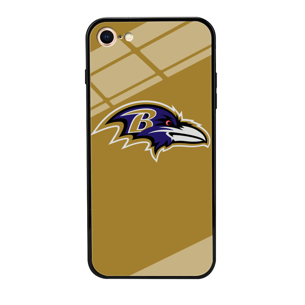 NFL Baltimore Ravens Gold Logo iPhone 7 Case