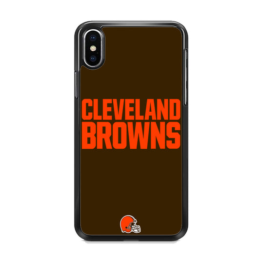 NFL Cleveland Browns iPhone XS MAX Case