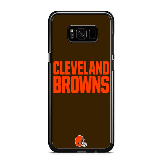 NFL Cleveland Browns Samsung Galaxy S8 Plus Case