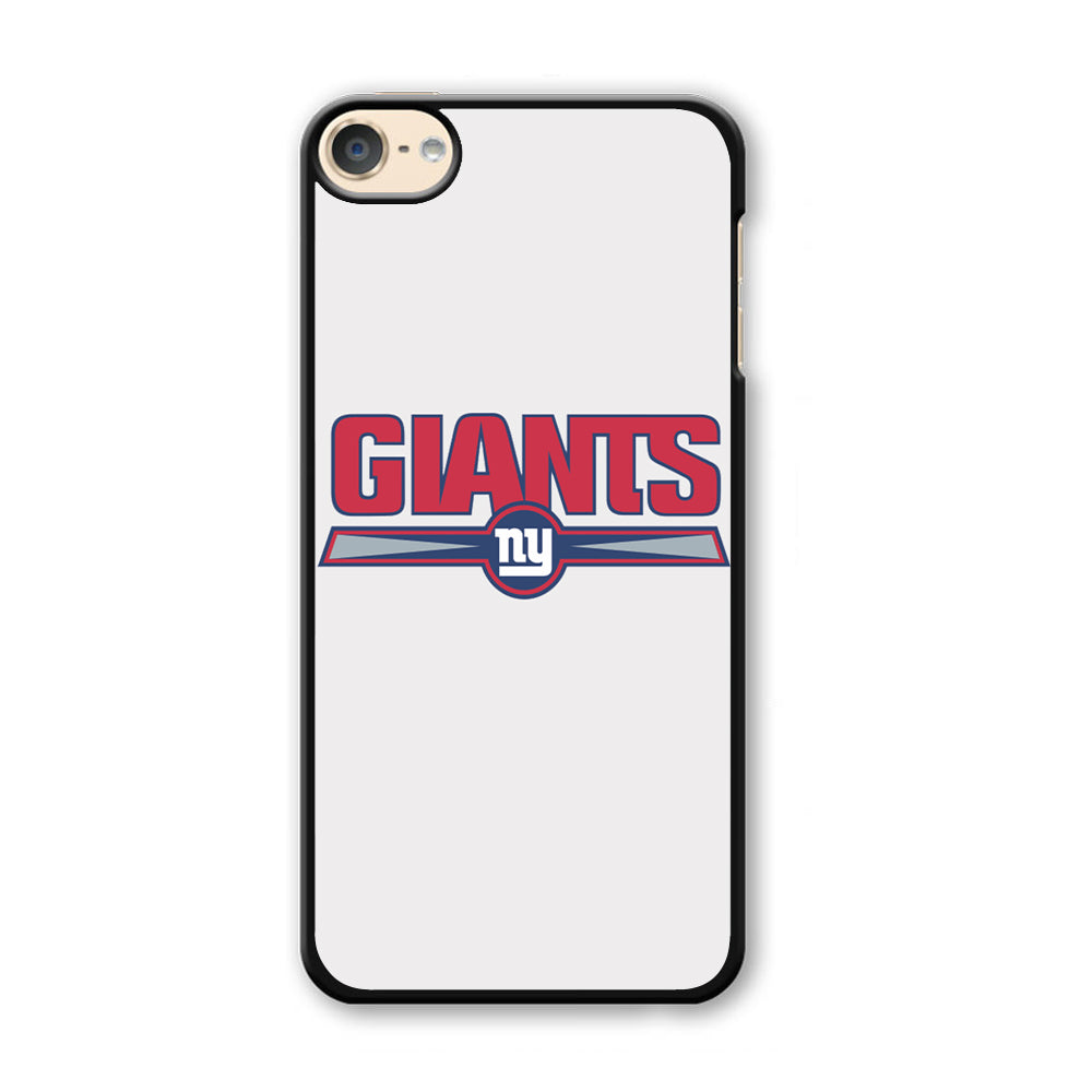 NFL New York Giants White iPod Touch 6 Case - Carneyforia