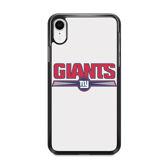 NFL New York Giants White iPhone XR Case