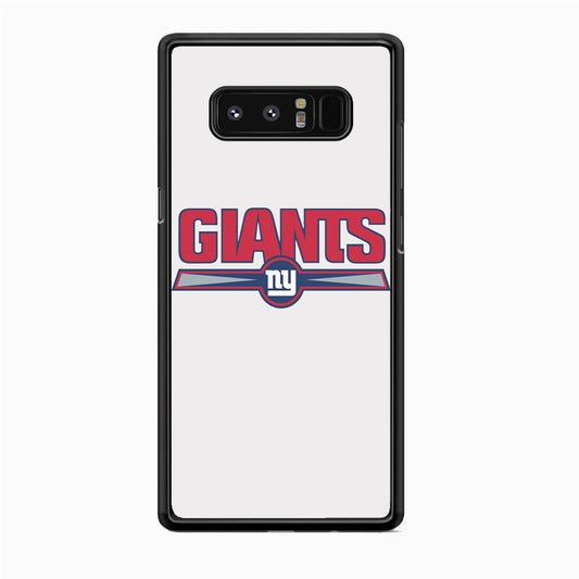 NFL New York Giants White Samsung Galaxy Note 8 Case