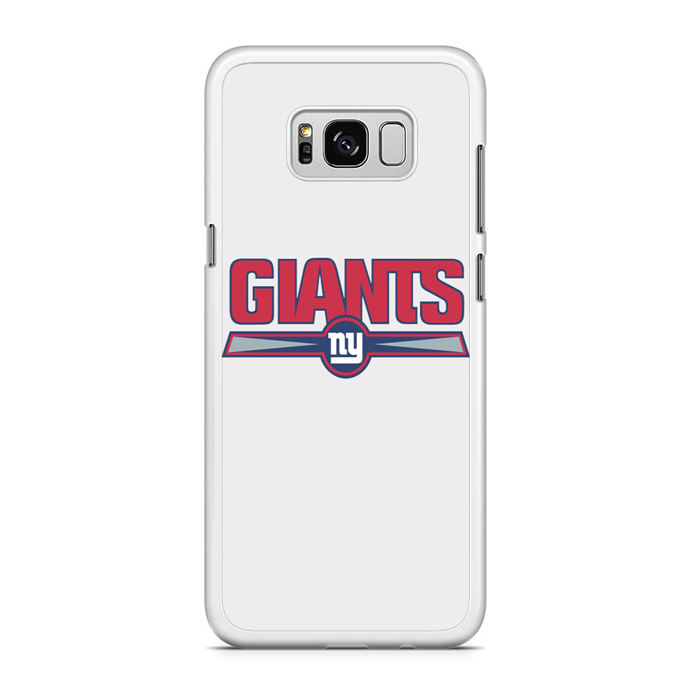 NFL New York Giants White Samsung Galaxy S8 Case