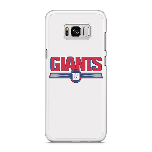 NFL New York Giants White Samsung Galaxy S8 Case