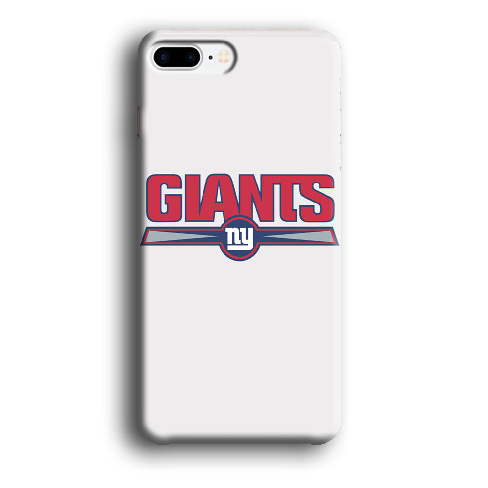 NFL New York Giants White iPhone 7 Plus Case