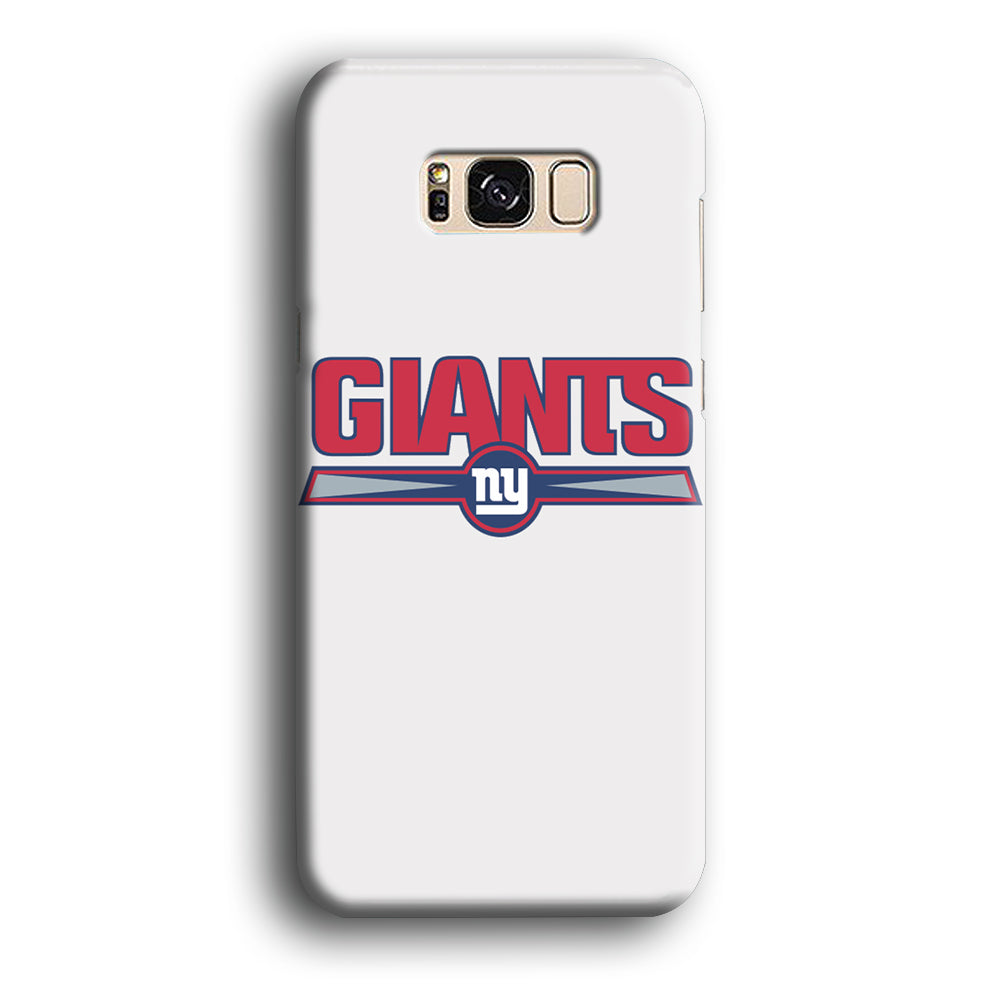 NFL New York Giants White Samsung Galaxy S8 Case
