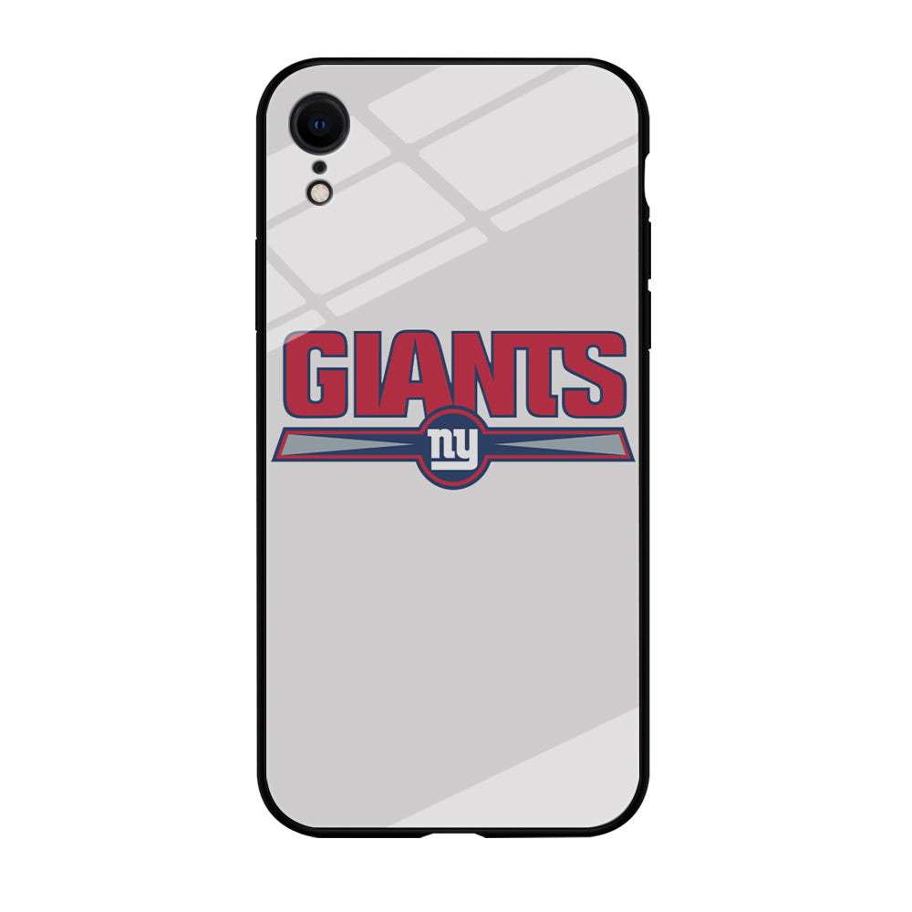 NFL New York Giants White iPhone XR Case