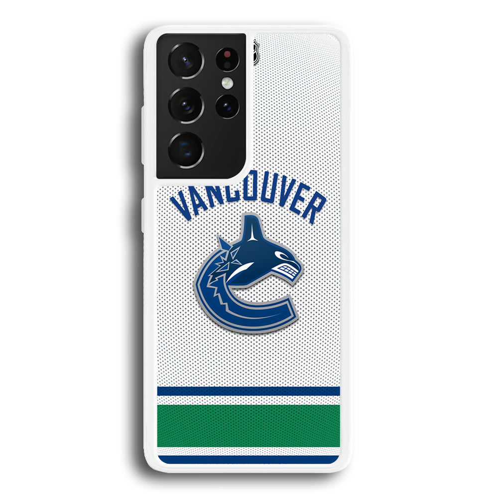 NHL Vancouver Canucks Samsung Galaxy S21 Ultra Case