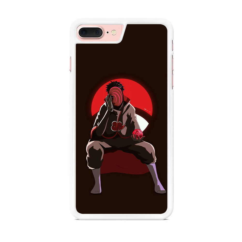 Naruto-Tobi Doujutsu iPhone 8 Plus Case - carneyforia