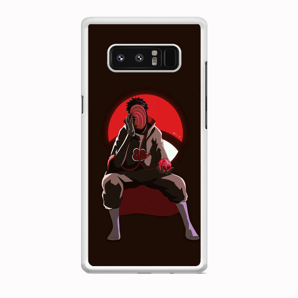 Naruto-Tobi Doujutsu Samsung Galaxy Note 8 Case - carneyforia