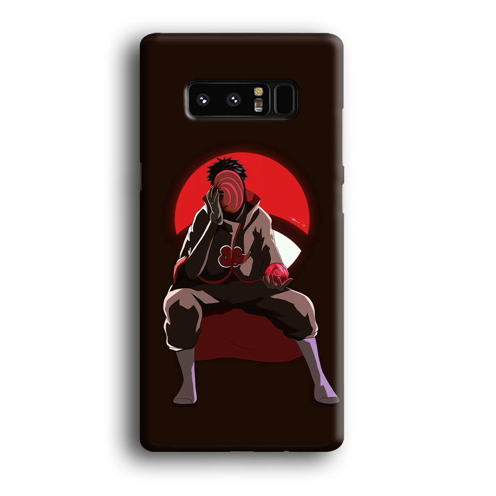Naruto-Tobi Doujutsu Samsung Galaxy Note 8 Case - carneyforia