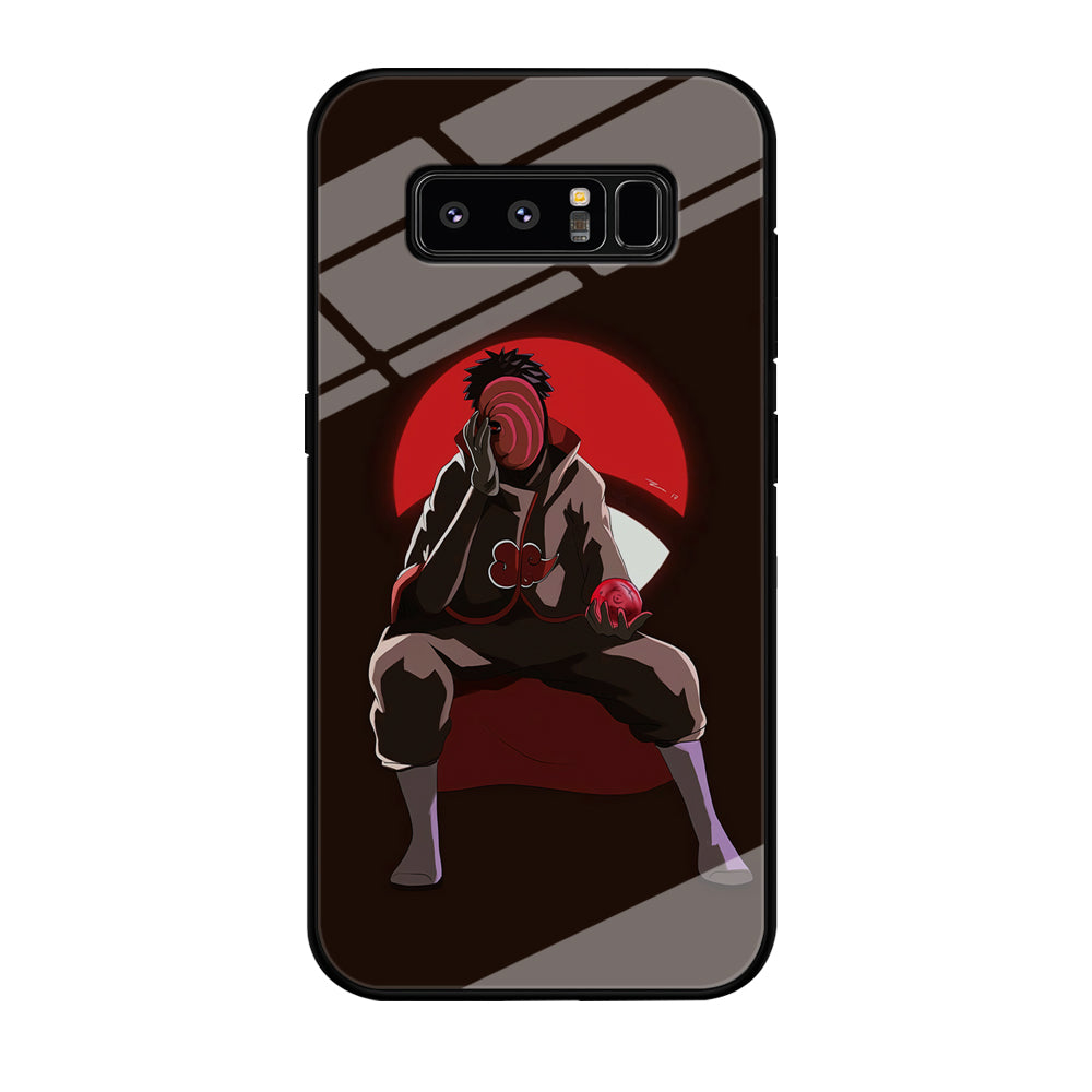 Naruto-Tobi Doujutsu Samsung Galaxy Note 8 Case - carneyforia