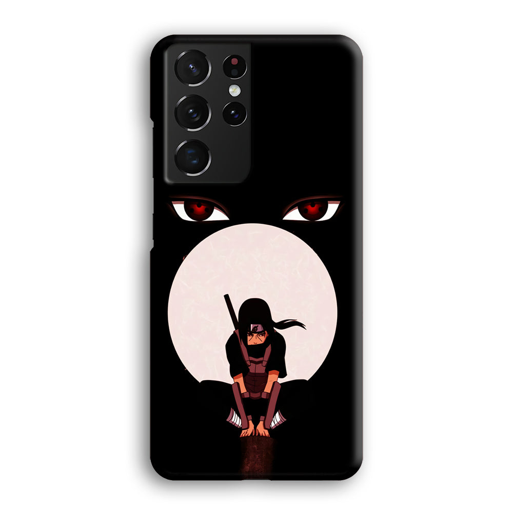 Naruto Blood Moon of Uchiha Samsung Galaxy S21 Ultra Case