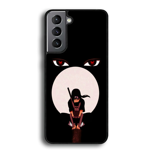 Naruto Blood Moon of Uchiha Samsung Galaxy S21 Plus Case - Carneyforia
