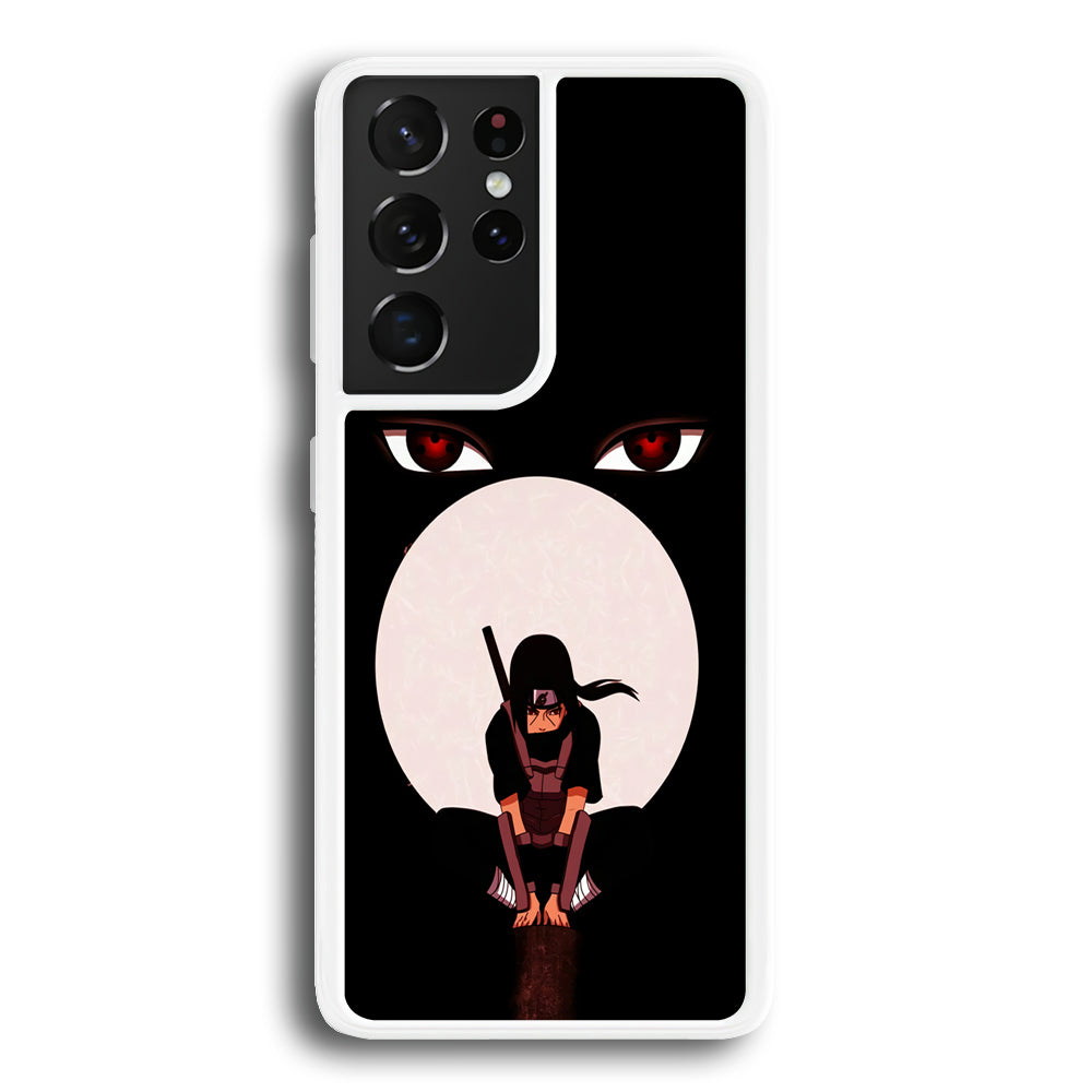 Naruto Blood Moon of Uchiha Samsung Galaxy S21 Ultra Case