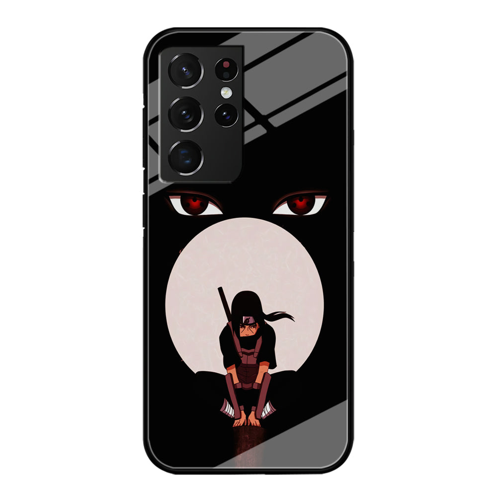 Naruto Blood Moon of Uchiha Samsung Galaxy S21 Ultra Case