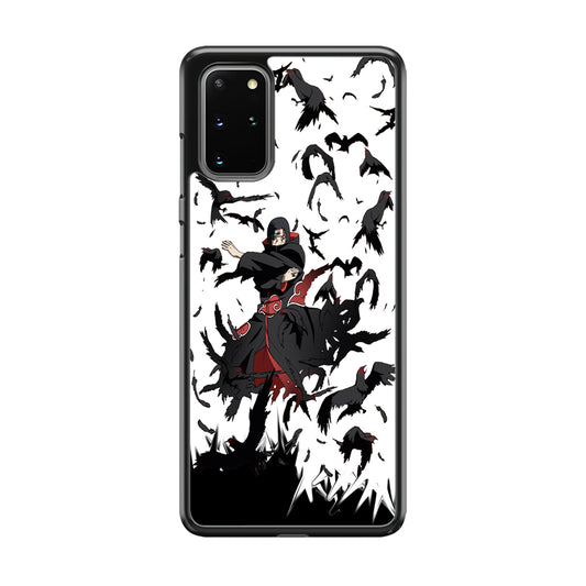 Naruto Itachi Uchiha Flying Bird Samsung Galaxy S20 Plus Case