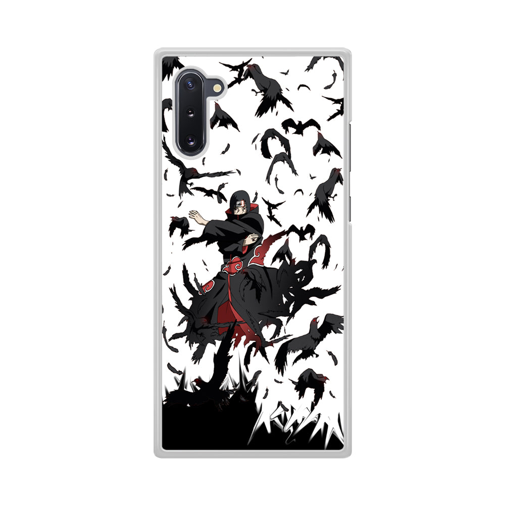 Naruto Itachi Uchiha Flying Bird Samsung Galaxy Note 10 Case