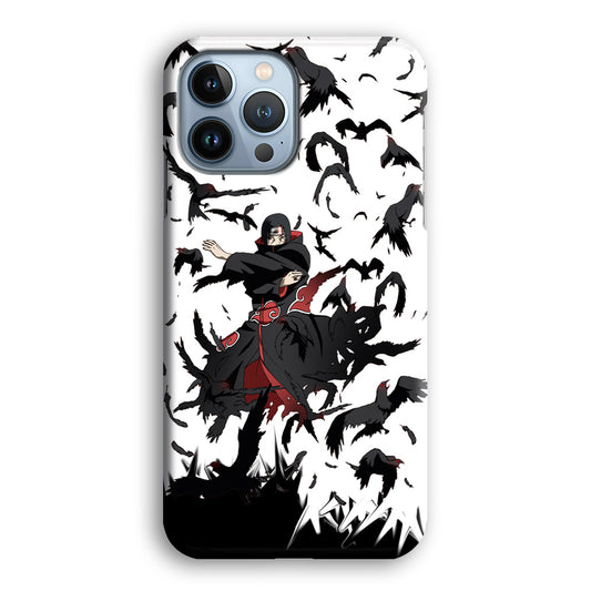 Naruto Itachi Uchiha Flying Bird iPhone 13 Pro Max Case