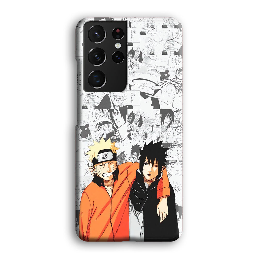 Naruto The Smile of Struggle Samsung Galaxy S21 Ultra Case