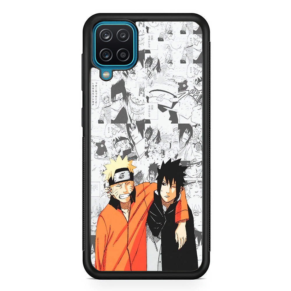 Naruto The Smile of Struggle Samsung Galaxy A12 Case