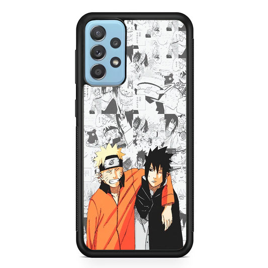 Naruto The Smile of Struggle Samsung Galaxy A72 Case