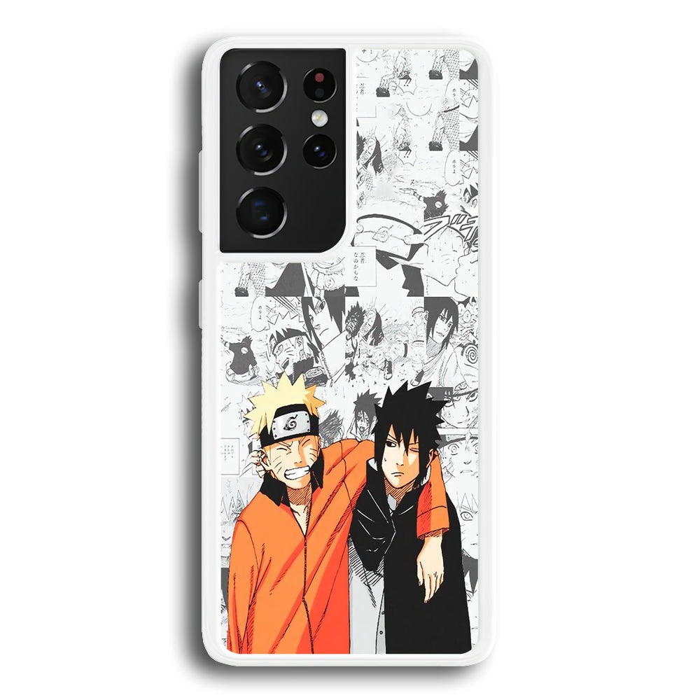 Naruto The Smile of Struggle Samsung Galaxy S21 Ultra Case