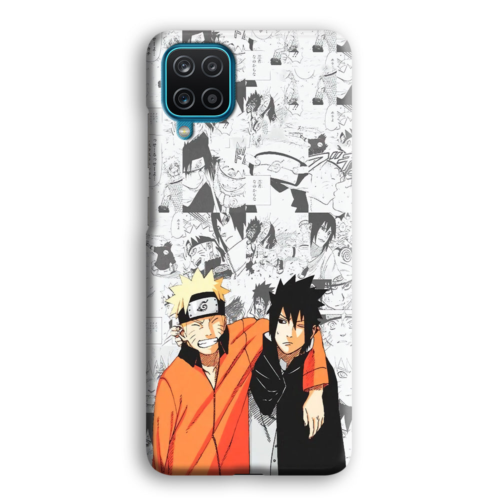 Naruto The Smile of Struggle Samsung Galaxy A12 Case