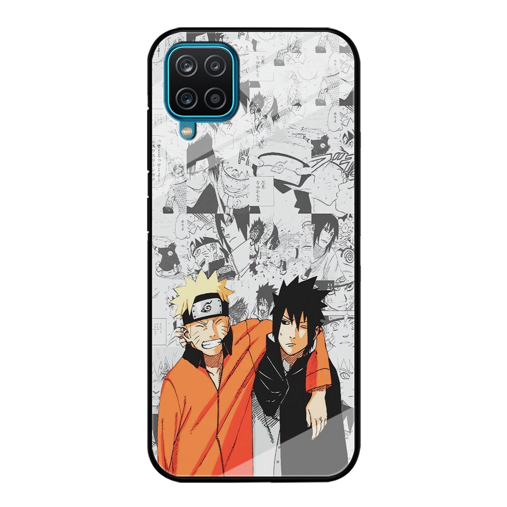 Naruto The Smile of Struggle Samsung Galaxy A12 Case