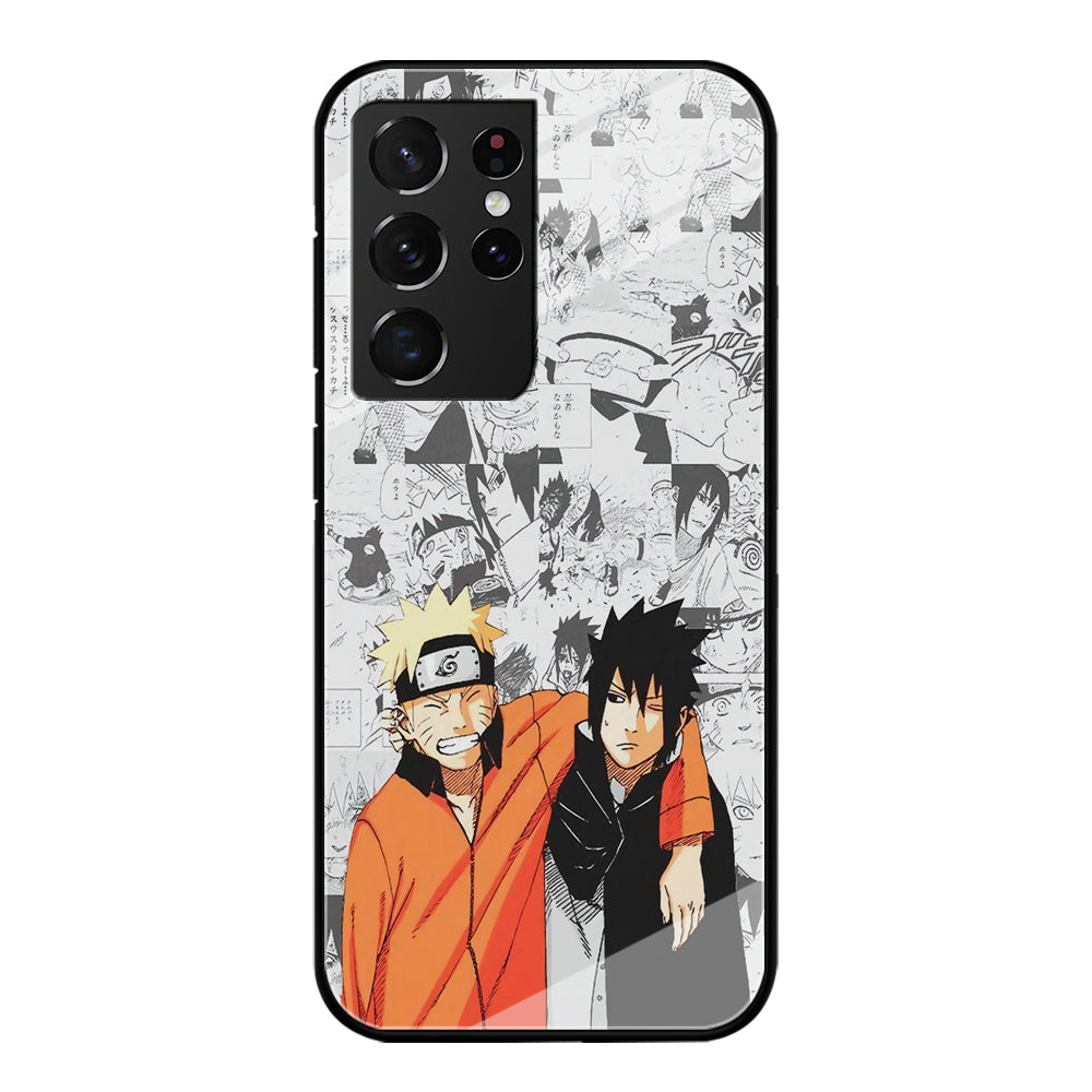 Naruto The Smile of Struggle Samsung Galaxy S21 Ultra Case