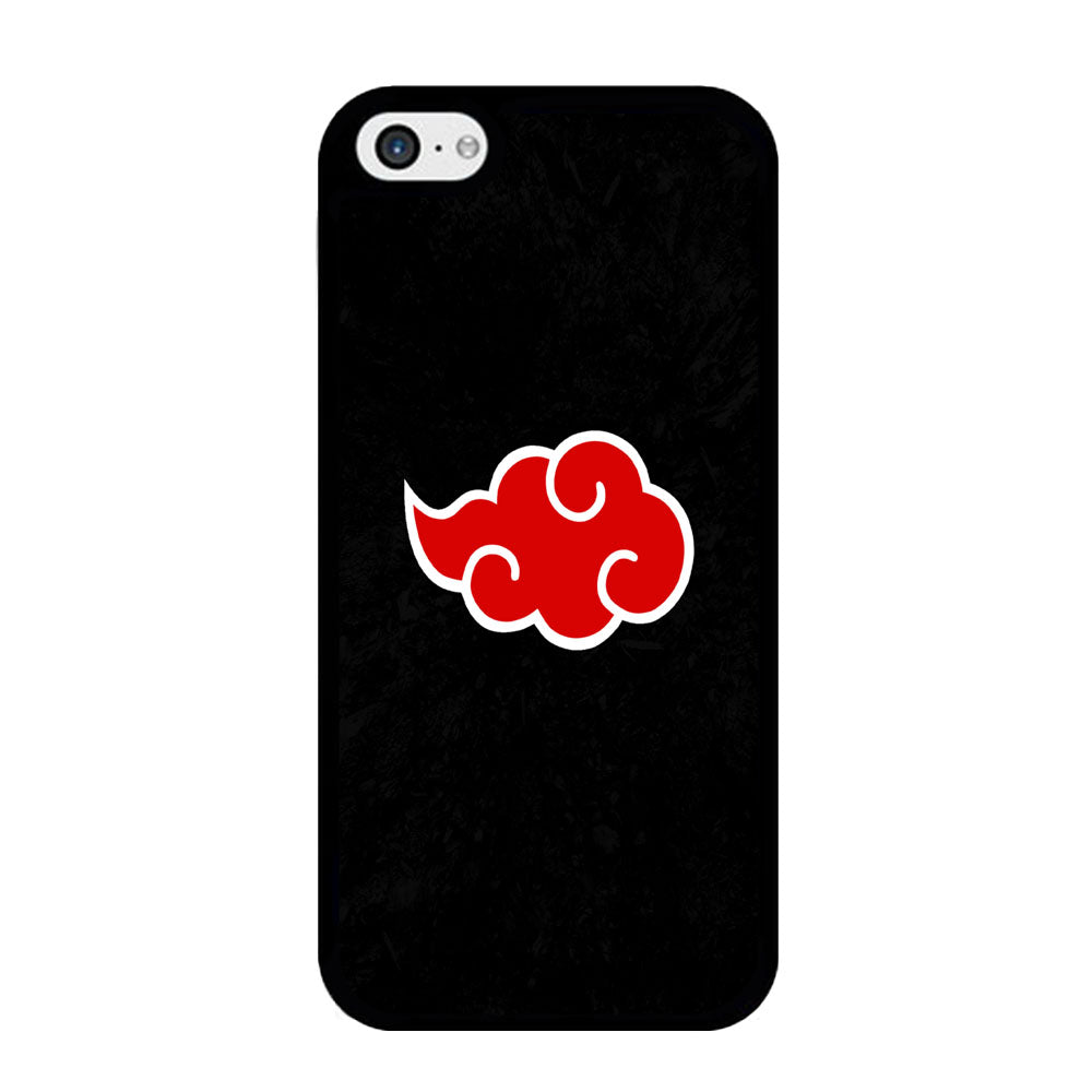 Naruto Akatsuki Simple Logo Black Abstract iPhone 5 | 5s Case - carneyforia