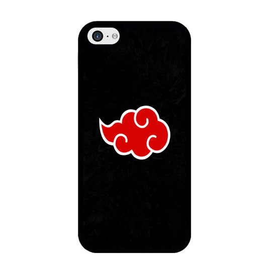 Naruto Akatsuki Simple Logo Black Abstract iPhone 5 | 5s Case - carneyforia