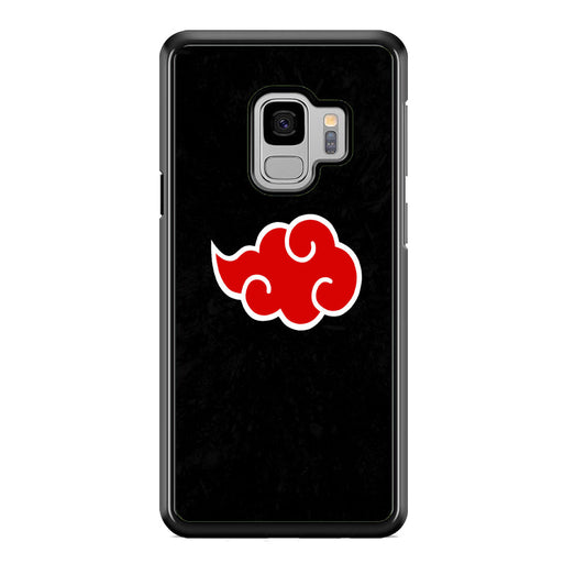 Naruto Akatsuki Simple Logo Black Abstract Samsung Galaxy S9 Case