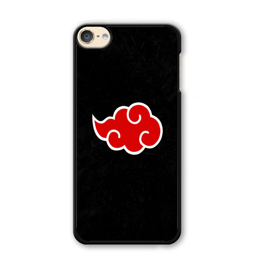 Naruto Akatsuki Simple Logo Black Abstract iPod Touch 6 Case - Carneyforia