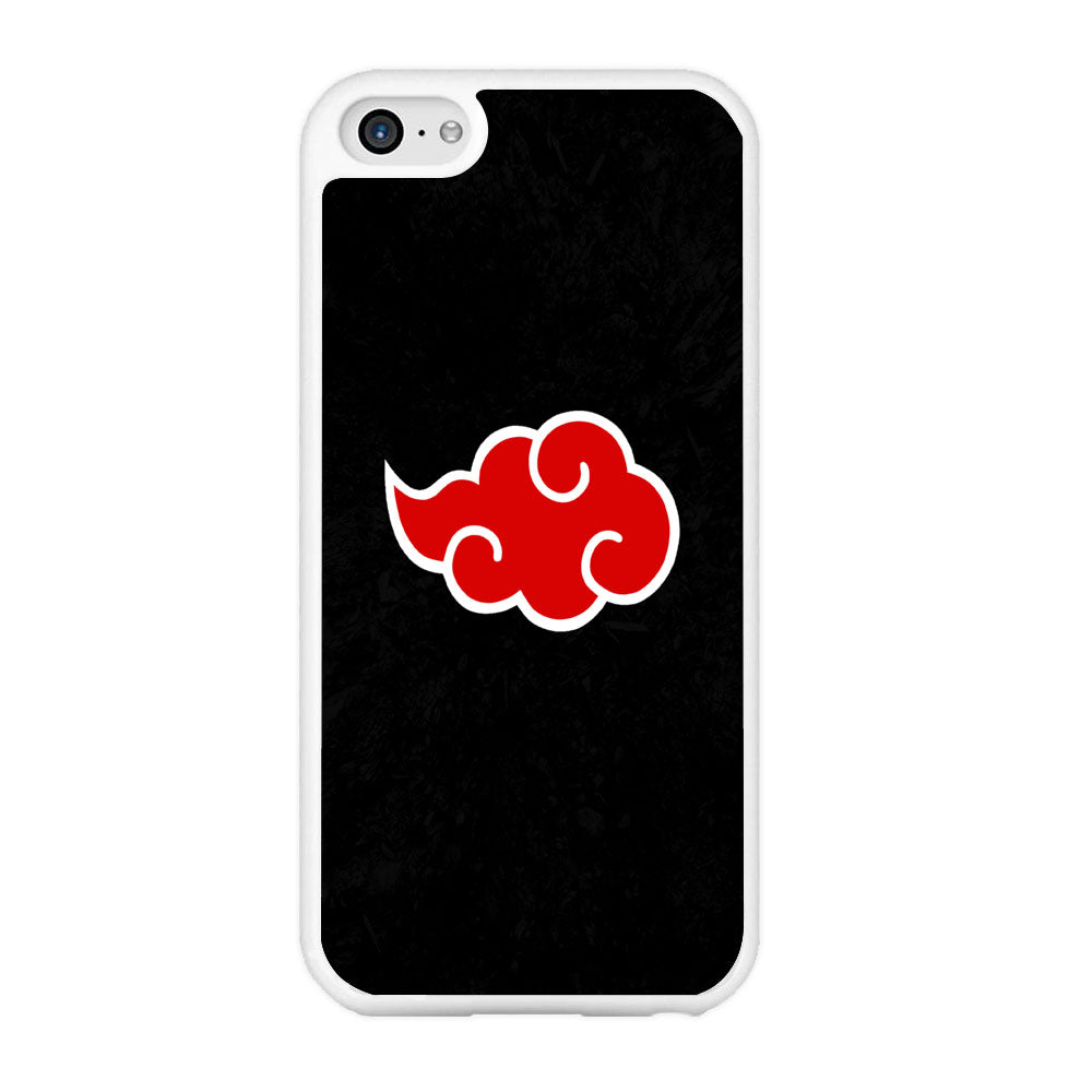 Naruto Akatsuki Simple Logo Black Abstract iPhone 5 | 5s Case - carneyforia