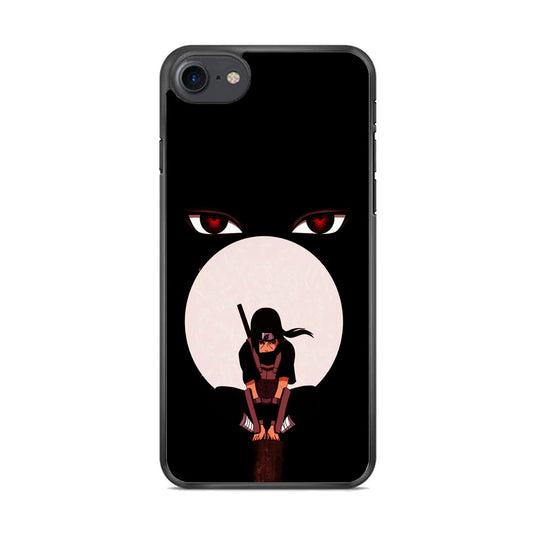 Naruto Blood Moon of Uchiha iPhone 8 Case - carneyforia